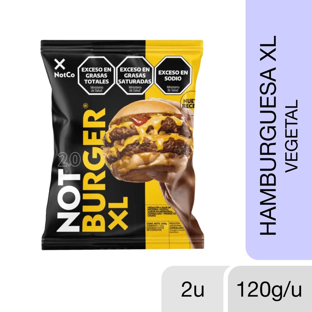 Not Burger XL Carne NotCo