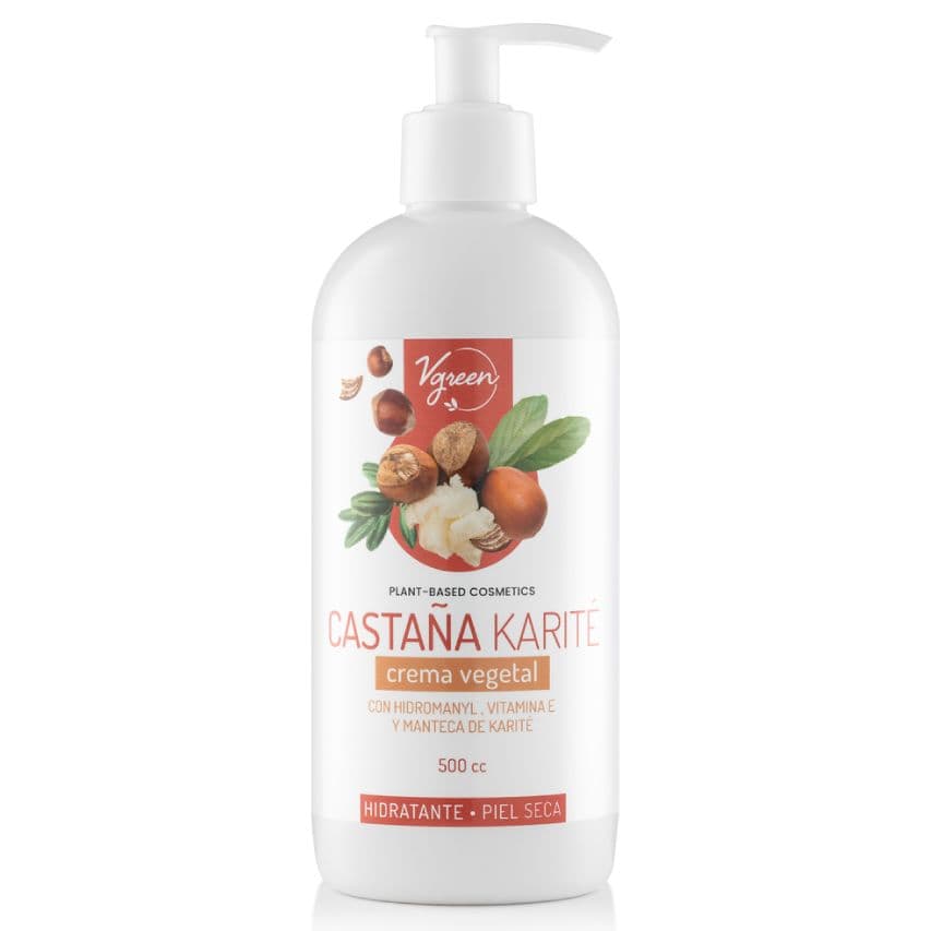 Crema corporal Castaña y Karite Vgreen
