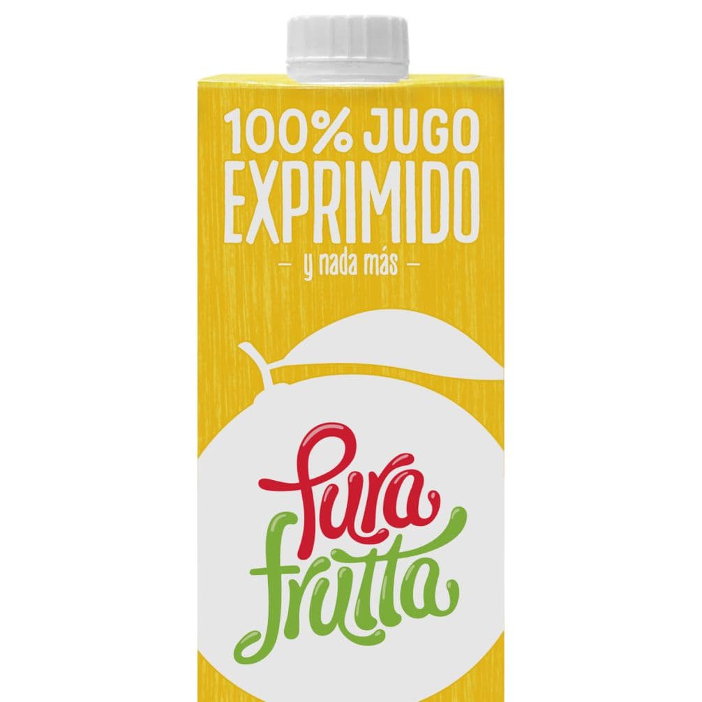 100% Jugo Exprimido Naranja del Paraná Pura Frutta