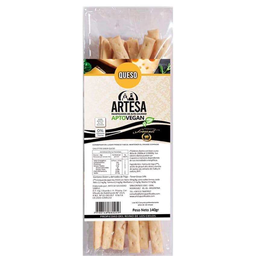 Grisines Queso Artesa