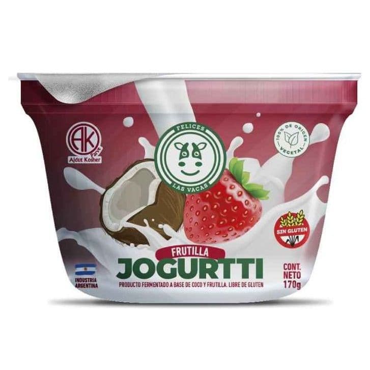 Yogur Jogurtti Frutilla Felices las vacas