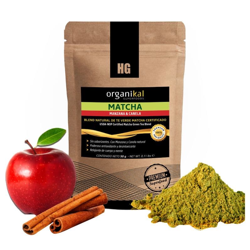 Matcha Manzana & Canela Organikal
