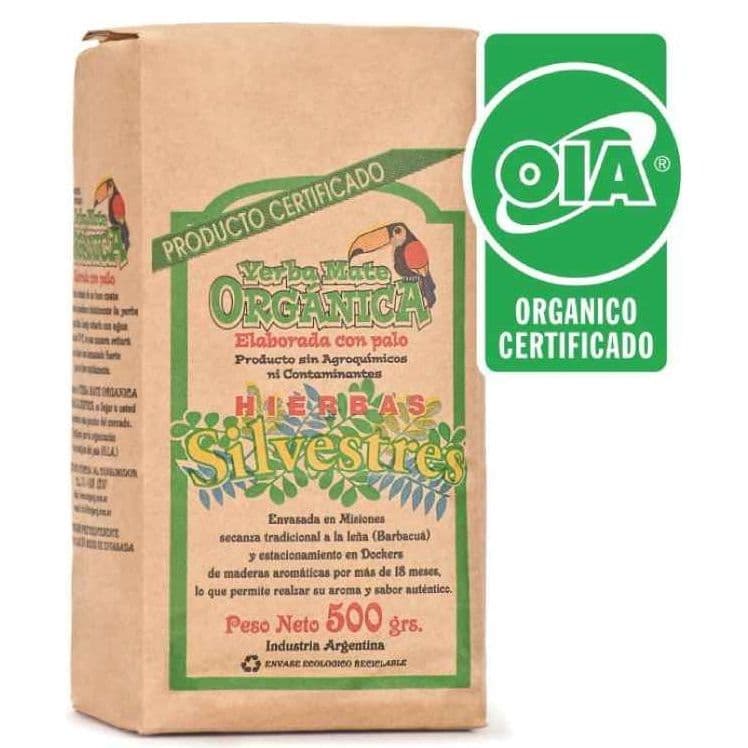 Yerba Mate Organica Pura Silvestre