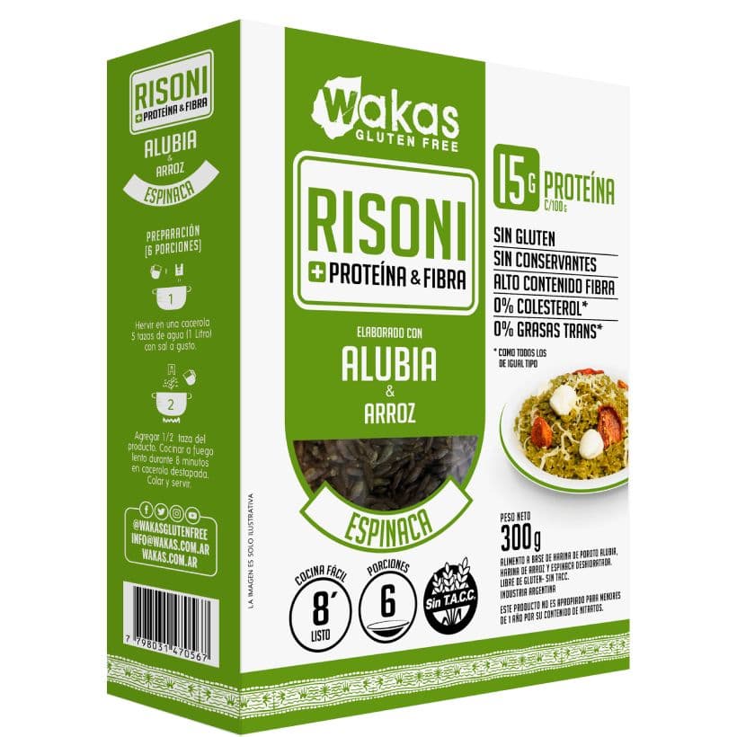 Risoni - Espinaca