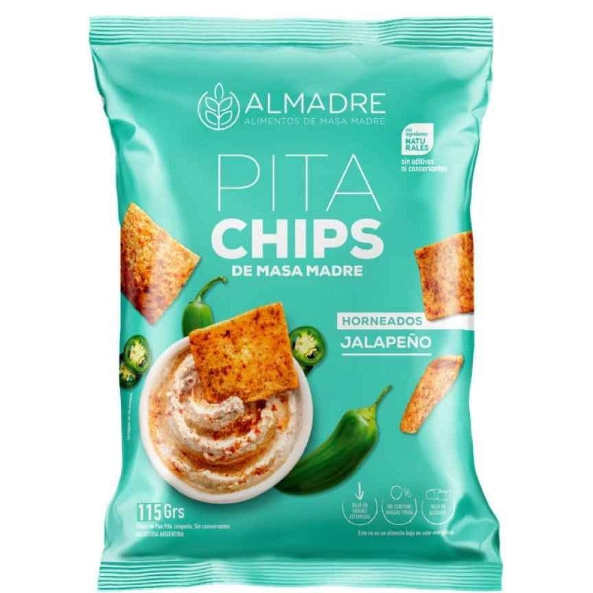 Pita chips Jalapeño Almadre