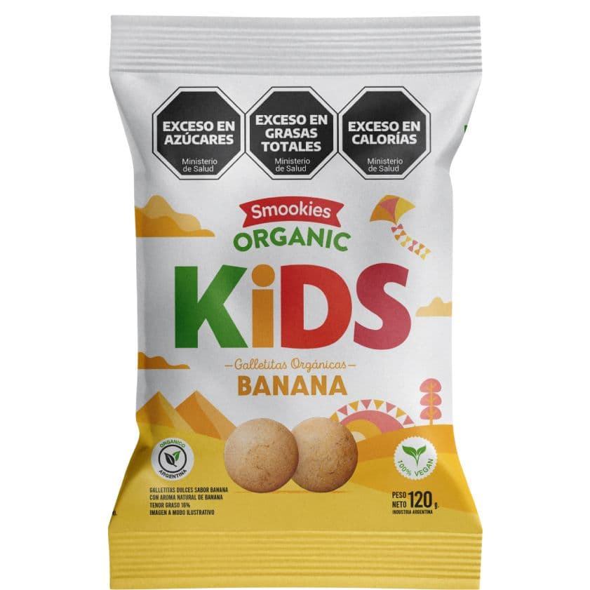 Galletitas Orgánicas Banana Smookies