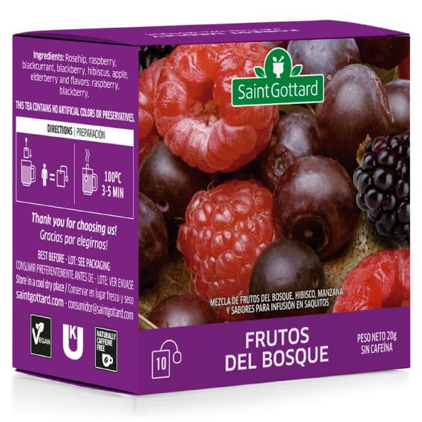 Té Frutos del Bosque Saint gottard