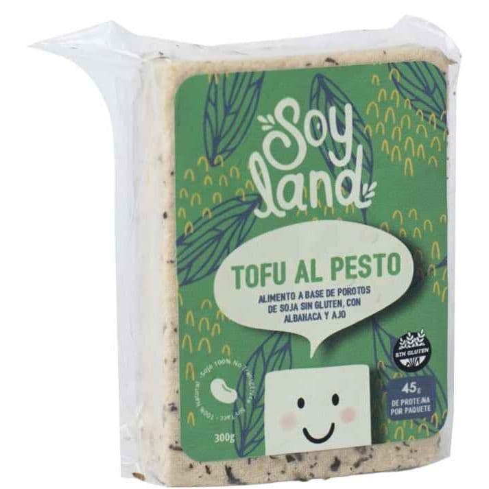 Tofu al pesto - Albahaca y ajo