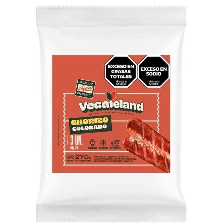 Chorizo Colorado Veggieland