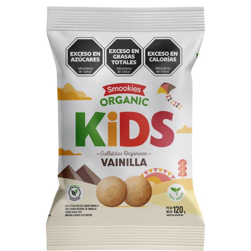Galletitas Orgánicas Vainilla Smookies