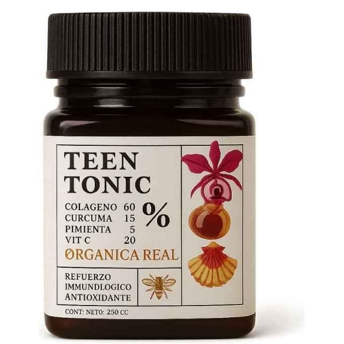 Teen Tonic - Colageno, Curcuma, Pimienta y Vicamina C