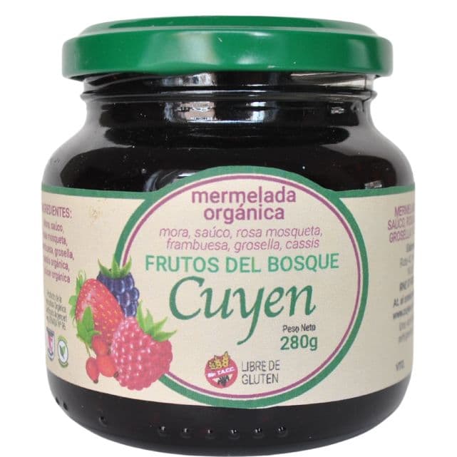 Mermelada Frutos del Bosque Cuyen