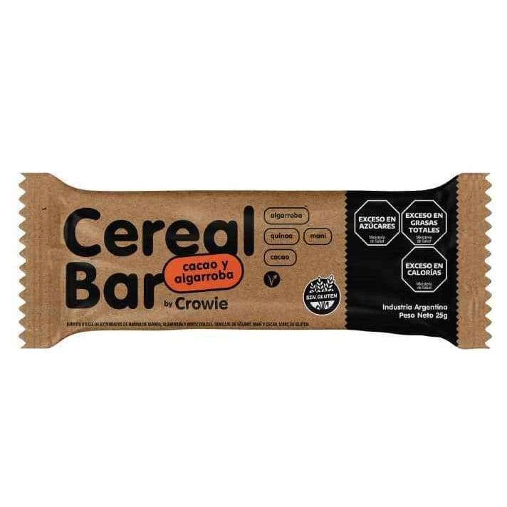 Barra de cereal Cacao y Algarroba Crowie