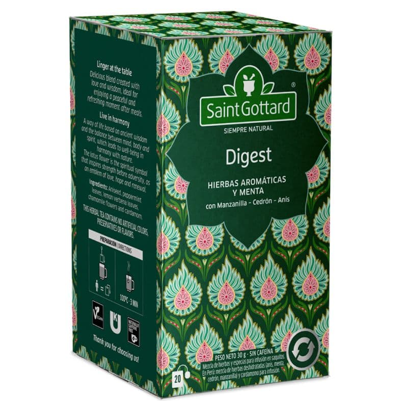 Té Digestivo Saint gottard
