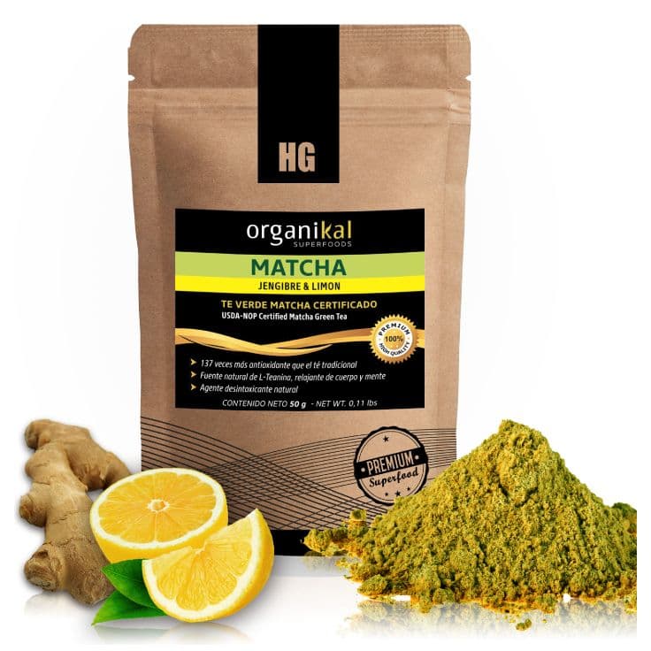 Matcha Jengibre & Limón Organikal