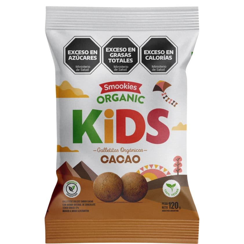 Galletitas Orgánicas Cacao Smookies