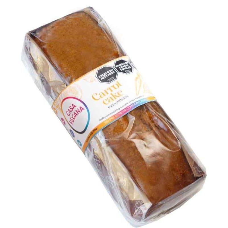 Budin Carrot cake Casa Vegana