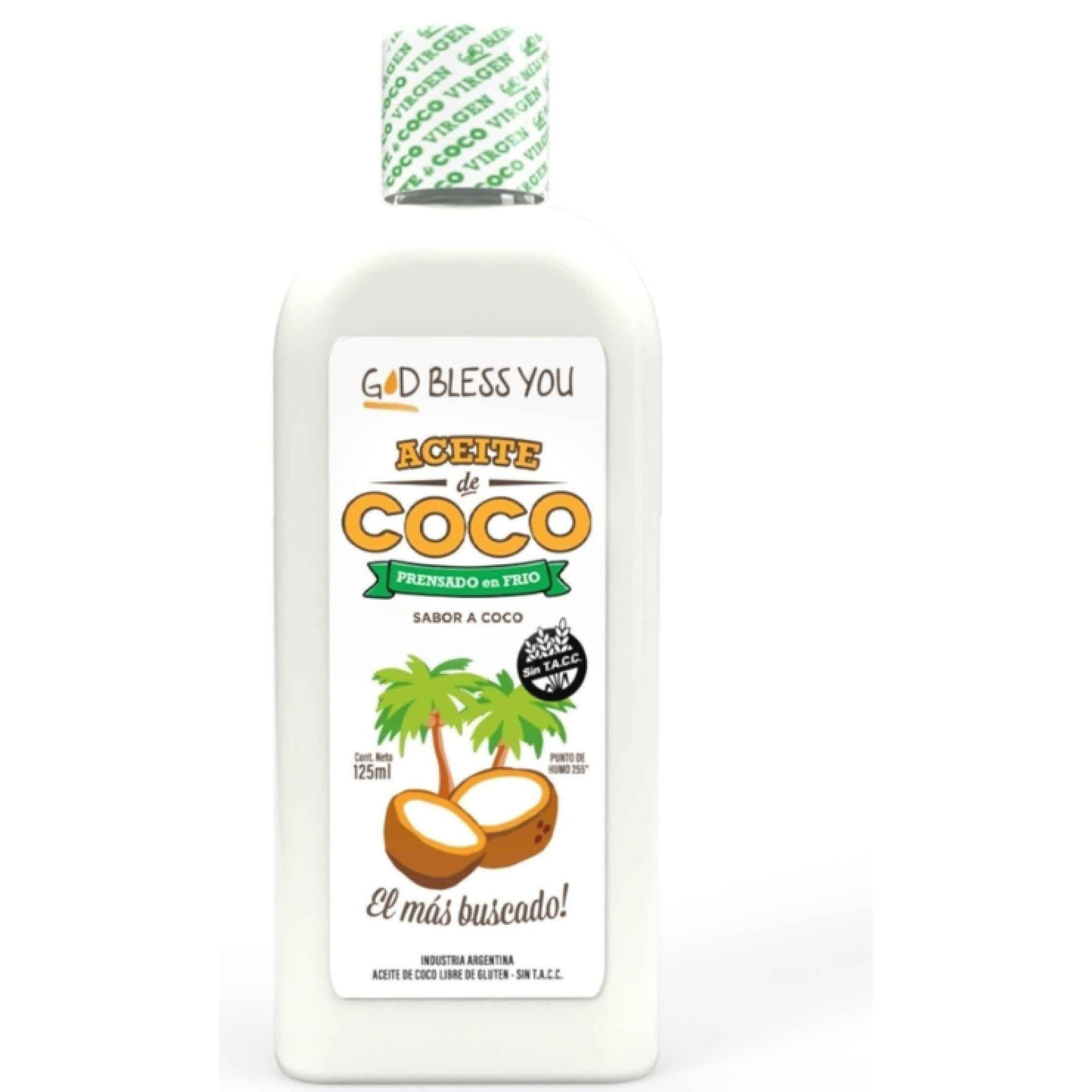 Aceite de Coco Virgen Coco God Bless You