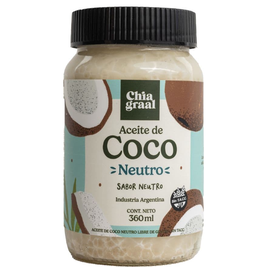 Aceite de Coco Neutro Chia Graal