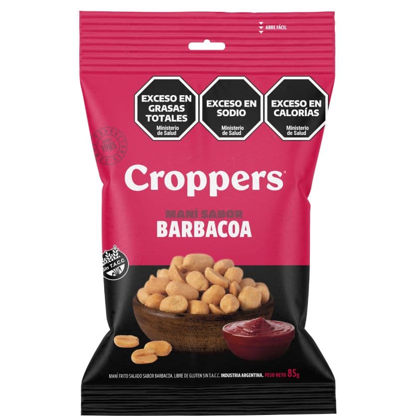 Maní Saborizado Barbacoa Croppers