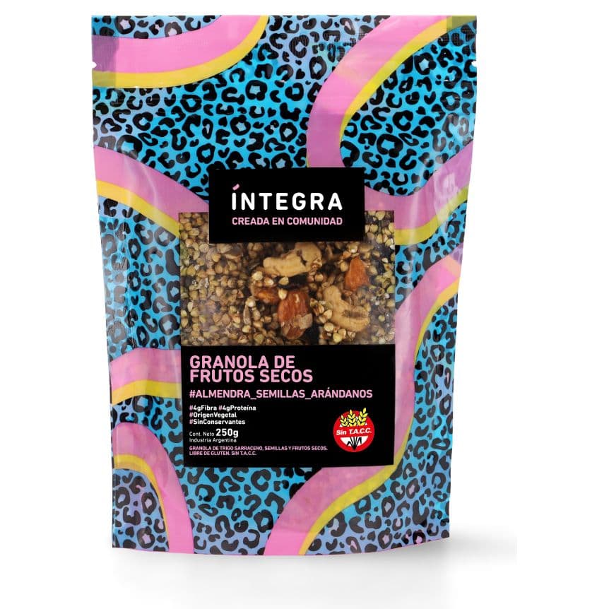 Granola - Integra Almendras, Semillas y Arándanos Integra
