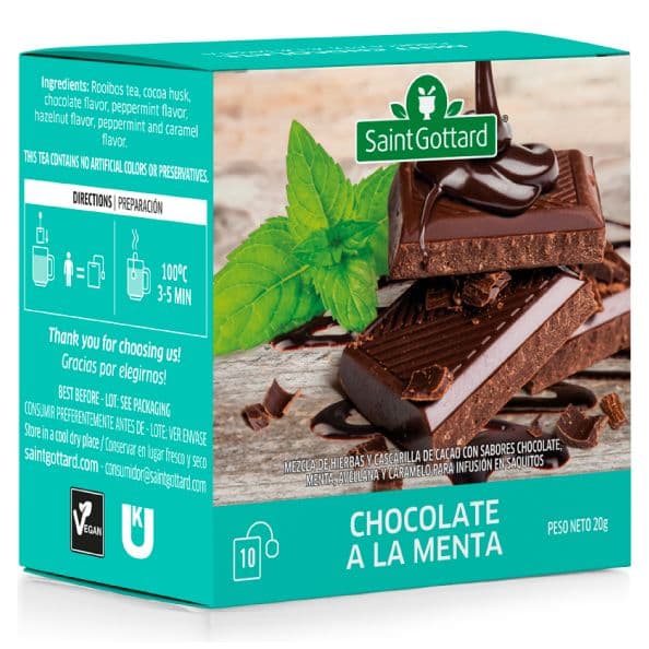 Té Chocolate a la Menta Saint gottard
