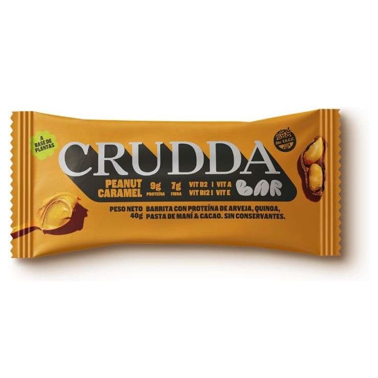 Crudda Bar Peanut Caramel Crudda