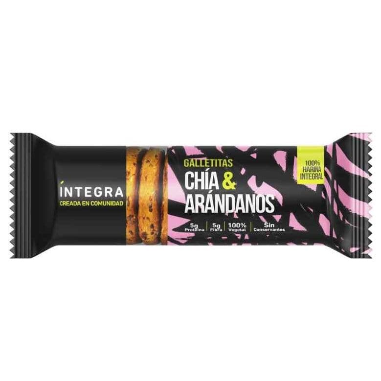Galletitas Arándanos y chía Integra