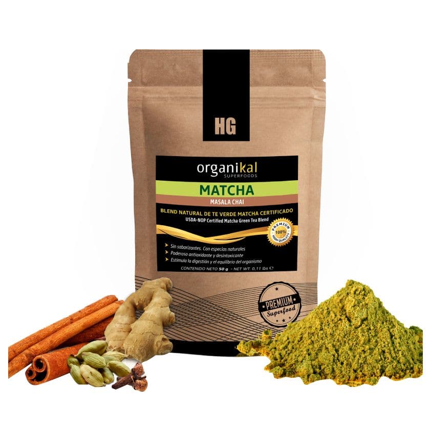 Matcha Masala Chai Organikal