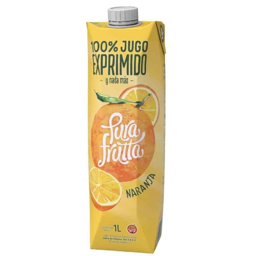 100% Jugo Exprimido Naranja Salustiana Pura Frutta
