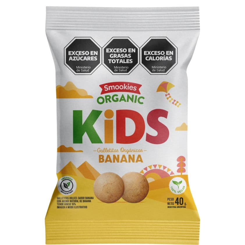 Galletitas Orgánicas Banana Smookies