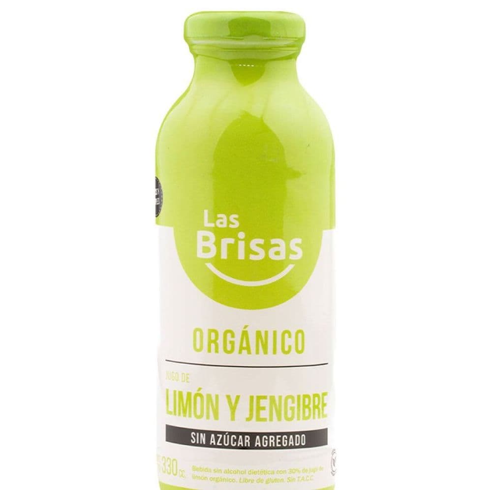 Jugo Orgánico Limón & Jengibre Las Brisas