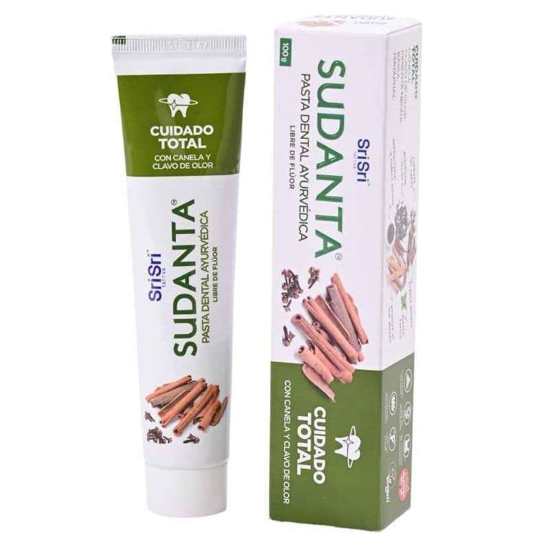 Sudanta Cuidado Total - Pasta Dental Ayurvédica libre de flúor
