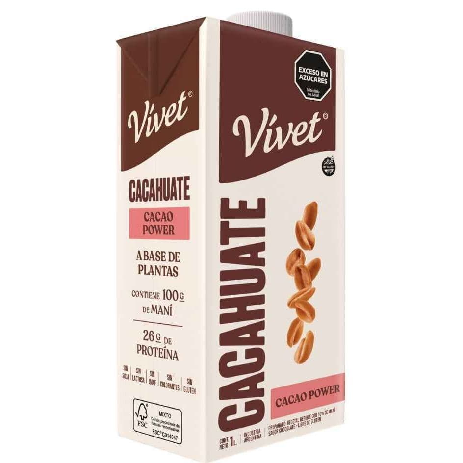 Leche de Cacahuate - Cacao Power
