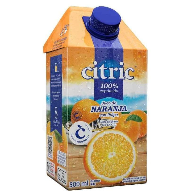 Jugo Exprimido Naranja Citric