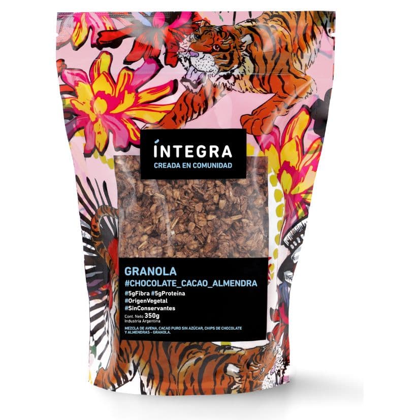 Granola - Integra Chocolate, Cacao y Almendras Integra