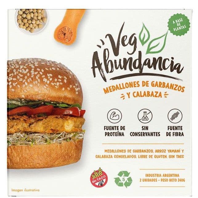 Medallones - Garbanzos y Calabaza