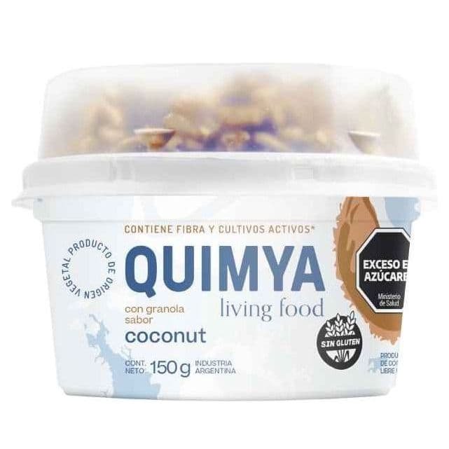 Yogur de Coco Natural con granola Quimya