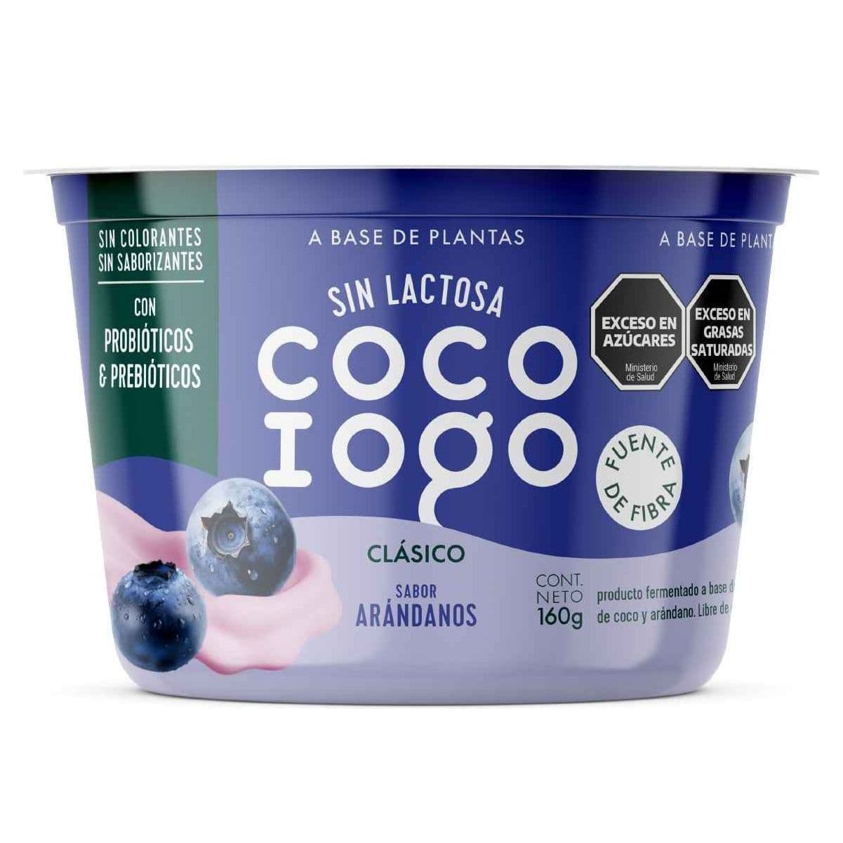 Yogur de Coco Arándanos Coco Iogo