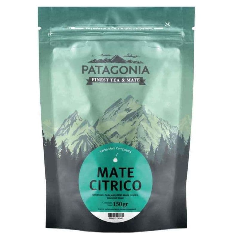 Yerba Mate Menta, Jengibre y Limon Patagonia