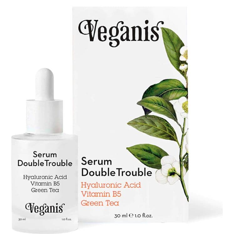 Serum Facial A. Hialuronico, Vit B5 y Té Verde Veganis