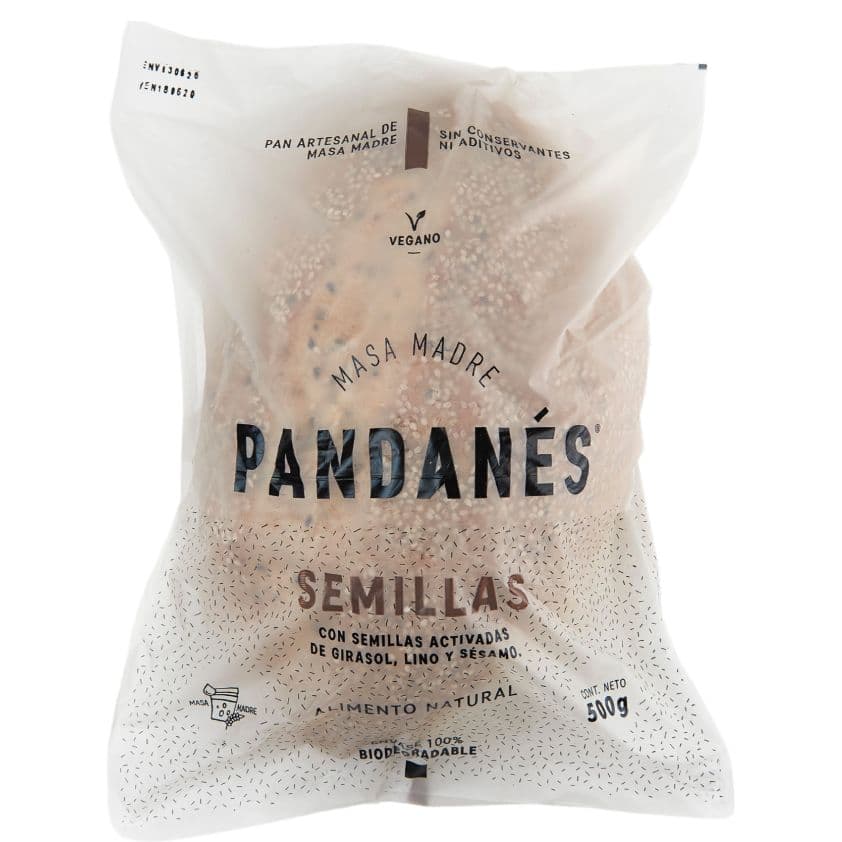 Pan de Masa Madre Semillas Pan Danés
