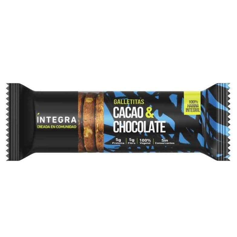 Galletitas Cacao y chocolate Integra