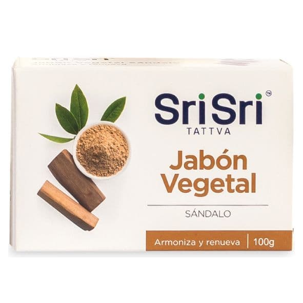 Jabón vegetal Sandalo SriSri Tattva