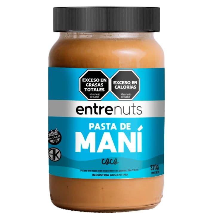 Pasta de Maní Coco Entrenuts