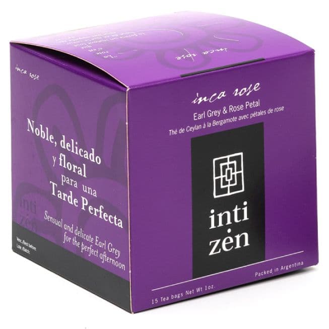 Té Negro Bergamota y Pétalos de rosas Inti Zen