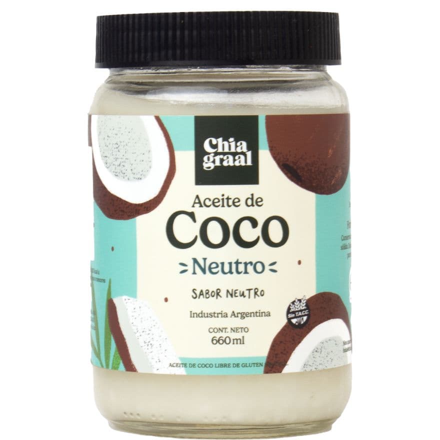 Aceite de Coco Neutro Chia Graal