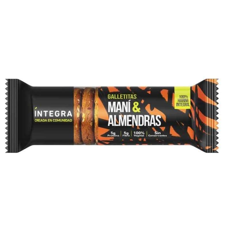 Galletitas - Maní y almendras