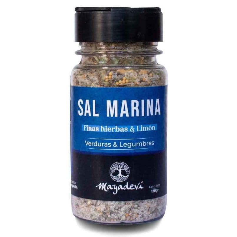 Sal Marina Finas hierbas y limón Mayadevi