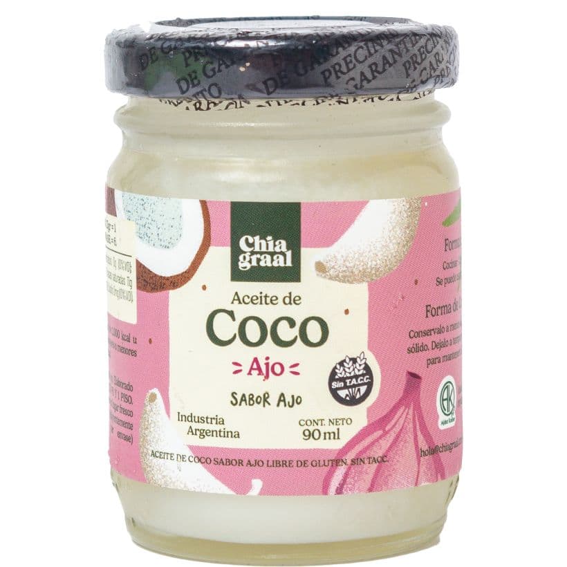 Aceite de Coco - Ajo